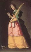 Francisco de Zurbaran St Apollonia (mk05) oil painting artist